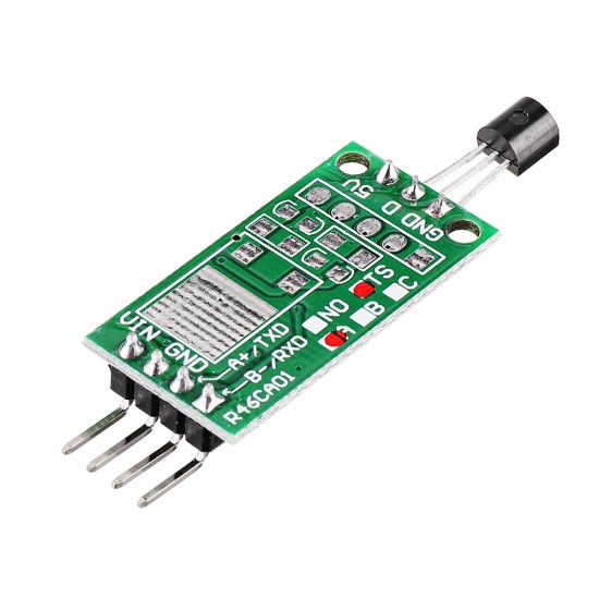DS18B20 5V /12V RS485 / TTL Com UART Temperature Acquisition Sensor Module Modbus RTU PC PLC MCU Digital Thermometer DS18B20 5V /12V RS485 / TTL Com UART Temperature Acquisition Sensor Module Modbus RTU PC PLC MCU Digital Thermometer