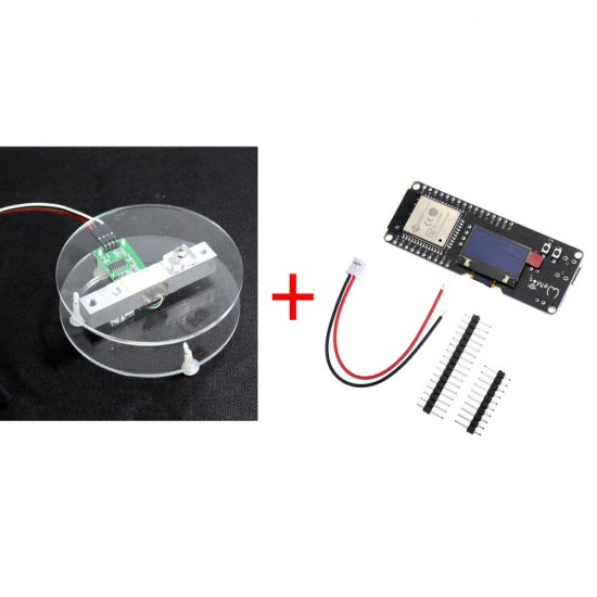 ESP32 0.96 OLED HX711 Digital Load Cell 1KG Weight Sensor Board Development Tool Kit ESP32 0.96 OLED HX711 Digital Load Cell 1KG Weight Sensor Board Development Tool Kit