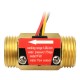 Full Copper Water Flow Sensor 1.75Mpa G1/2 Pulse Hall Flow Meter Switch 1-25L/Min