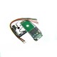 GP2Y1051AU0F Dust Sensor Module PM2.5 Temperature Detection Development Board with Evaluation Display Board