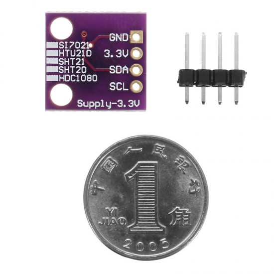 GY-213V-HDC1080 High Accuracy Digital Humidity Sensor With Temperature Sensor GY-213V-HDC1080 High Accuracy Digital Humidity Sensor With Temperature Sensor