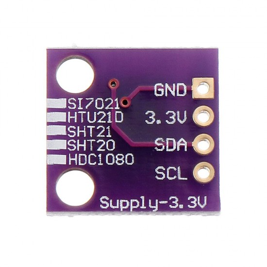 GY-213V-SHT20 Temperature and Humidity Sensor Module HTU21D 3.7V IIC GY-213V-SHT20 Temperature and Humidity Sensor Module HTU21D 3.7V IIC