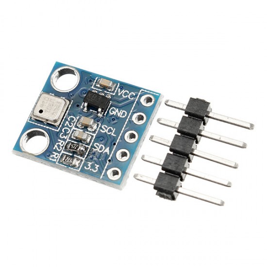 GY-68 300-1100hPa BMP180 BOSCH Temperature Module Atmospheric Pressure Sensor Instead Of BMP085 High Precision Low Energy Consumption Temperature Output 8-Pin LCC I2C Interface Lead Free GY-68 300-1100hPa BMP180 BOSCH Temperature Module Atmospheric Pressure Sensor Instead Of BMP085 High Precision Low Energy Consumption Temperature Output 8-Pin LCC I2C Interface Lead Free