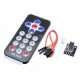 Infrared IR Receiver Module Wireless Remote Control Kit Infrared IR Receiver Module Wireless Remote Control Kit