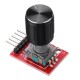 KY-040 360 Degrees Rotary Encoder Module with 15x16.5mm Potentiometer Rotary Knob Cap for Sensor Switch