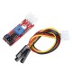 Grayscale Sensor(Pad hole) Anti-reverse Plug White Terminal TCRT5000 Sensor Module Grayscale Sensor(Pad hole) Anti-reverse Plug White Terminal TCRT5000 Sensor Module