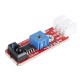 Grayscale Sensor(Pad hole) Anti-reverse Plug White Terminal TCRT5000 Sensor Module Grayscale Sensor(Pad hole) Anti-reverse Plug White Terminal TCRT5000 Sensor Module