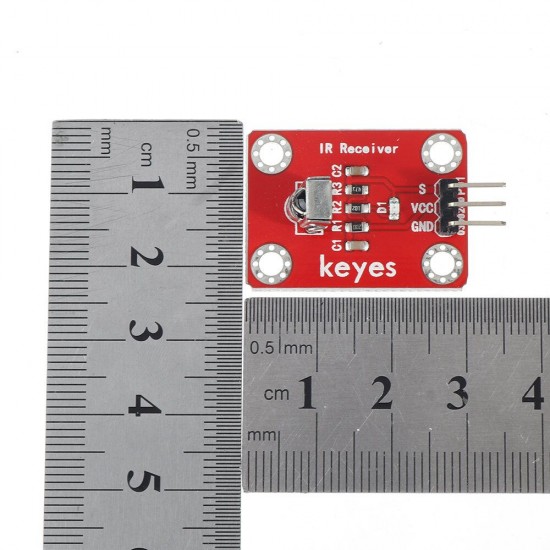 Infrared Receiving Sensor (pad hole) with Pin Header Module Digital Signal