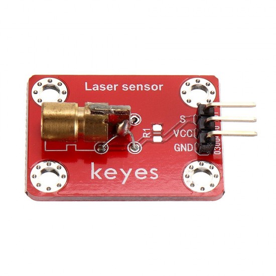 Laser Head Sensor Module (pad hole) with Pin Header Board Digital Signal
