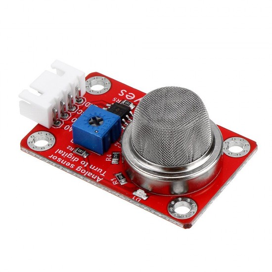 MQ-2 Smoke Sensor Anti-reverse Plug White Terminal Gas Sensor Module Board Support micro bit