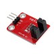 Photo-break Sensor (pad hole) with Pin Header Module Board Digital Signal