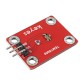 TEMT6000 Light Sensor(Pad hole) Analog Signal Module with Pin Header Version TEMT6000 Light Sensor(Pad hole) Analog Signal Module with Pin Header Version