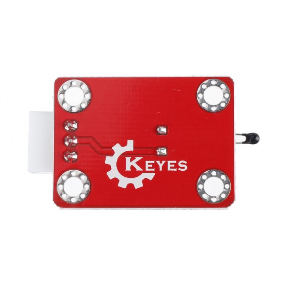 Thermistor Sensor (Pad hole) Anti-reverse Plug White Terminal Analog Temperature Sensor Module