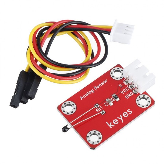 Thermistor Sensor (Pad hole) Anti-reverse Plug White Terminal Analog Temperature Sensor Module Thermistor Sensor (Pad hole) Anti-reverse Plug White Terminal Analog Temperature Sensor Module