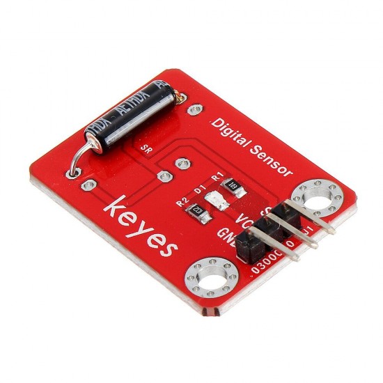 Tilt Module Sensor(Pad hole) with Pin Header Digital Signal