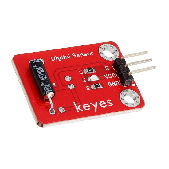 Tilt Module Sensor(Pad hole) with Pin Header Digital Signal Tilt Module Sensor(Pad hole) with Pin Header Digital Signal