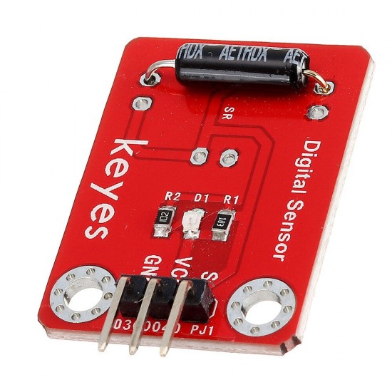 Tilt Module Sensor(Pad hole) with Pin Header Digital Signal