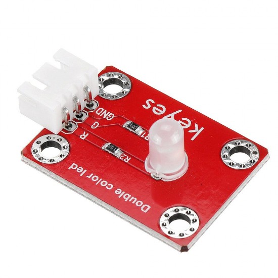 Two Color LED Module (pad hole) Anti-reverse Plug White Terminal Two Color LED Module (pad hole) Anti-reverse Plug White Terminal