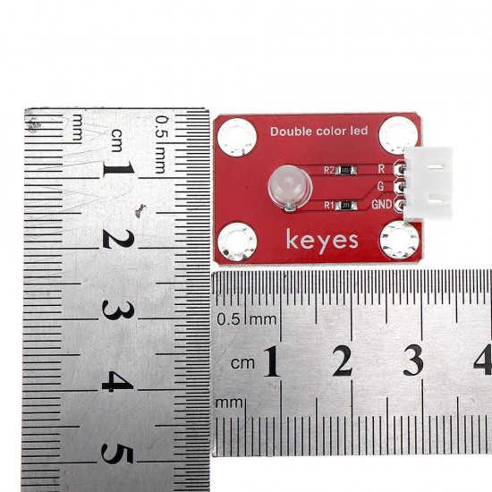 Two Color LED Module (pad hole) Anti-reverse Plug White Terminal Two Color LED Module (pad hole) Anti-reverse Plug White Terminal