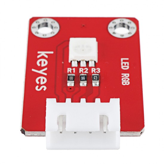 Warn Light LED RGB Module (pad hole) Anti-reverse Plug White Terminal Digital Signal