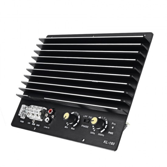 Kl-180 1200W Car Audio Power Amplifier Subwoofer Power Amplifier Board Audio Diy Car Player 12V DC
