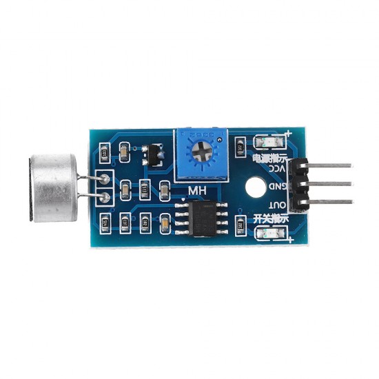 LM393 Sound Detection Sensor Module For Para Som Condenser Transducer Sensor Vehicle Kit