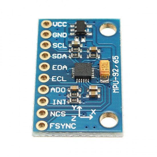 MPU-9250 GY-9250 9 Axis Sensor Module I2C SPI Communication Board Accelerometer