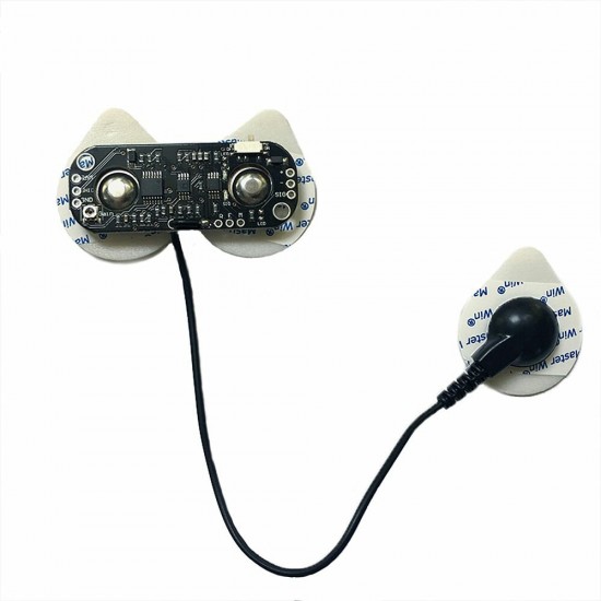 Muscle Electrical Sensor EMG Signal Acquisition Module with Controller Board for Wearables Video Game Robot Control 3.3V 5V