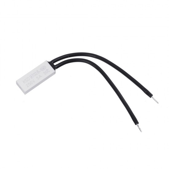 Normal Open KSD9700 250V 5A 50°Plastic Thermostatic Temperature Sensor Switch NO Normal Open KSD9700 250V 5A 50°Plastic Thermostatic Temperature Sensor Switch NO