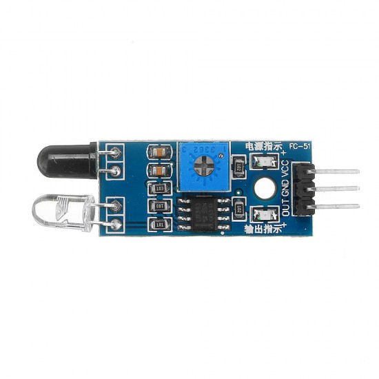 Obstacle Avoidance Reflection Photoelectric Sensor Infrared AlModule Obstacle Avoidance Reflection Photoelectric Sensor Infrared AlModule