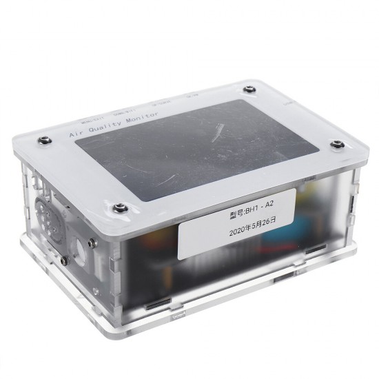 PM2.5 TVOC CO2 HCHO AQI Haze Formaldehyde Detector Air Monitor Temperature and Humidity with TF Card Support WIFI Function PM2.5 TVOC CO2 HCHO AQI Haze Formaldehyde Detector Air Monitor Temperature and Humidity with TF Card Support WIFI Function