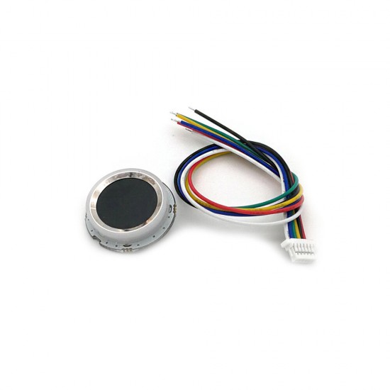 R502-A Capacitive Fingerprint Reader Module Sensor Scanner Small Thin Circular Ring LED Control DC3.3V MX1.0-6pin R502-A Capacitive Fingerprint Reader Module Sensor Scanner Small Thin Circular Ring LED Control DC3.3V MX1.0-6pin