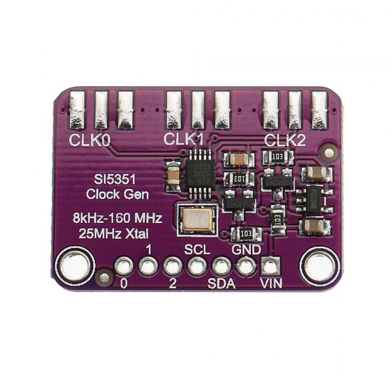 SI5351 Clock Signal Generator Module GY-SI5351 High Frequency Signal Wave Frequency 8KHz-160MHz