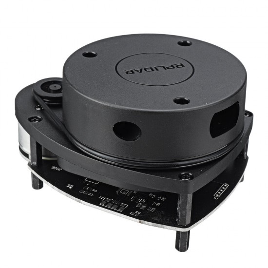 A1 2D 360 Degree 12 Meters Scanning Radius 2D Laser Range Distance Sensor Scanner for Obstacle Avoidance and Navigation of Robots A1 2D 360 Degree 12 Meters Scanning Radius 2D Laser Range Distance Sensor Scanner for Obstacle Avoidance and Navigation of Robots