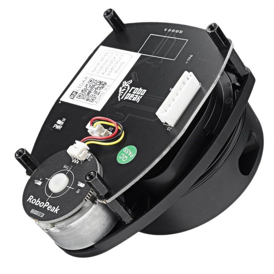 A1 2D 360 Degree 12 Meters Scanning Radius 2D Laser Range Distance Sensor Scanner for Obstacle Avoidance and Navigation of Robots A1 2D 360 Degree 12 Meters Scanning Radius 2D Laser Range Distance Sensor Scanner for Obstacle Avoidance and Navigation of Robots