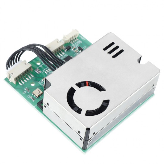 SM300D2 7-in-1 PM2.5 + PM10 + Temperature + Humidity + CO2 + eCO2 + TVOC Sensor Tester Detector Module for Air Quality Monitoring SM300D2 7-in-1 PM2.5 + PM10 + Temperature + Humidity + CO2 + eCO2 + TVOC Sensor Tester Detector Module for Air Quality Monitoring