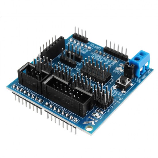 Sensor Shield V5.0 Sensor Expansion Board for Arduino - products that work with official Arduino boards