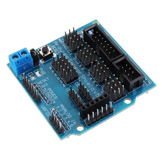 Sensor Shield V5.0 Sensor Expansion Board for Arduino - products that work with official Arduino boards