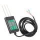 Soil Monitor Temperature and Humidity Sensor with Digital Display Temperature -30°to 70°and Humidity 0-24% Meter with Probe DC 6-12V Soil Monitor Temperature and Humidity Sensor with Digital Display Temperature -30°to 70°and Humidity 0-24% Meter with Probe DC 6-12V