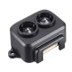 TOF Single Point Laser Radar Module Low Power Consumption Short-range Distance Sensor Module 0.2M~8M UART IIC 5V TOF Single Point Laser Radar Module Low Power Consumption Short-range Distance Sensor Module 0.2M~8M UART IIC 5V