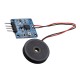 TZT 5V Piezoelectric Film Vibration Sensor Switch Module TTL Level Output for Arduino - products that work with official Arduino boards