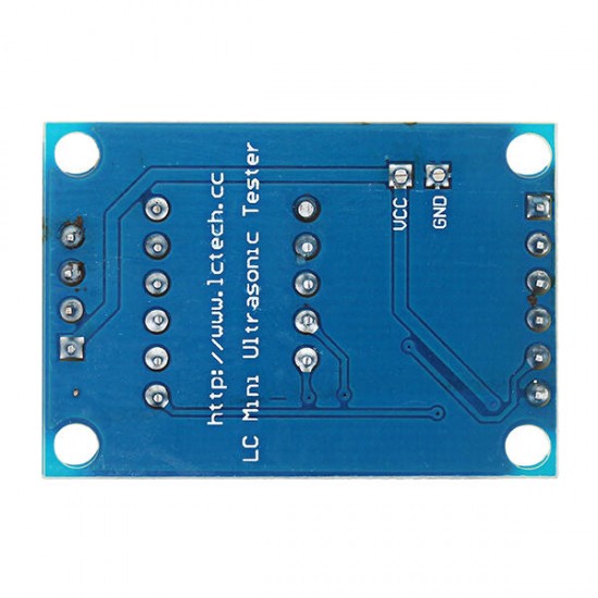 Ultrasonic Distance Measurement Control Board HC-SR04 Test Board Rangefinder Digital Display Serial Output
