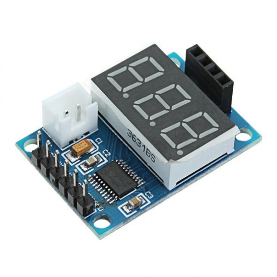 Ultrasonic Distance Measurement Control Board HC-SR04 Test Board Rangefinder Digital Display Serial Output