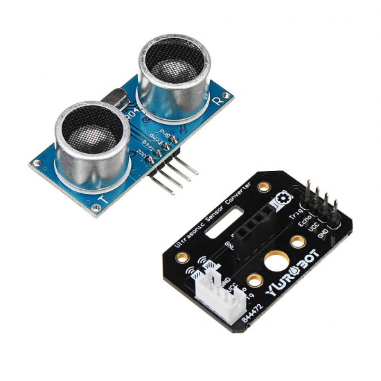 Ultrasonic Ranging Sensor Module With Transfer Fixing Plate for Arduino - products that work with official Arduino boards Ultrasonic Ranging Sensor Module With Transfer Fixing Plate for Arduino - products that work with official Arduino boards