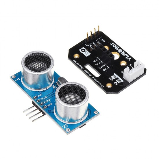 Ultrasonic Ranging Sensor Module With Transfer Fixing Plate for Arduino - products that work with official Arduino boards