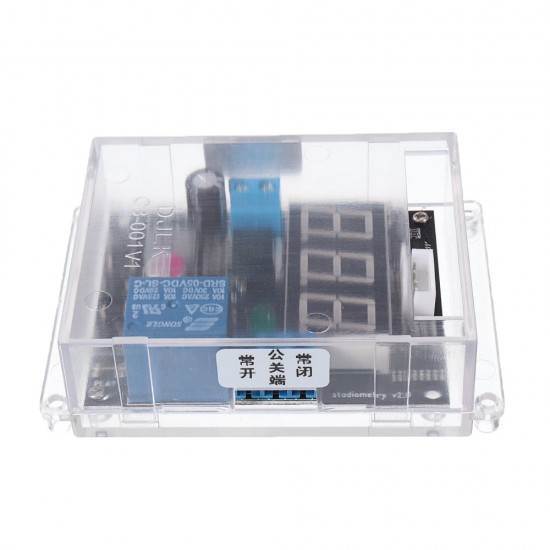 Ultrasonic Sensor Module Distance Measuring Meter Ranging Sensor 1cm-600cm Adjustable Relay Output with Probe and Display 12V/24V DC Ultrasonic Sensor Module Distance Measuring Meter Ranging Sensor 1cm-600cm Adjustable Relay Output with Probe and Display 12V/24V DC