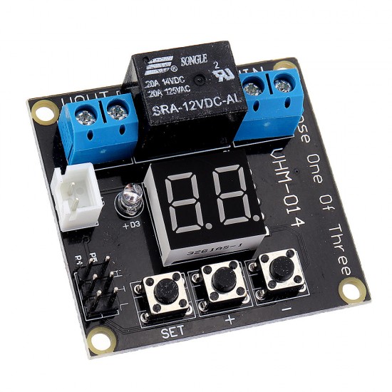 VHM-014 Humidity Controller Soil Sensor Module 20-99%RH Automatic Control Irrigation Computer System Red Digital Display Module