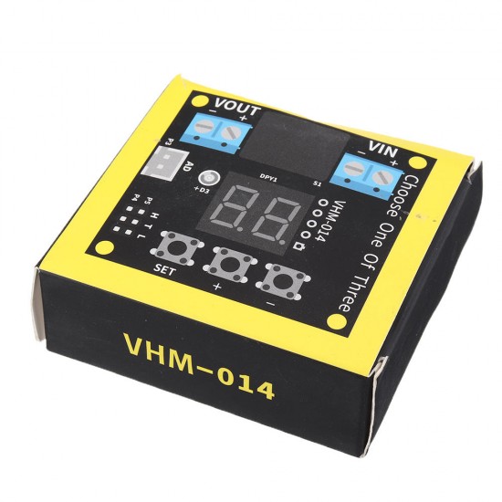 VHM-014 Humidity Controller Soil Sensor Module 20-99%RH Automatic Control Irrigation Computer System Red Digital Display Module