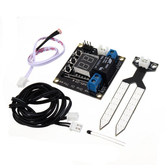 VHM-014 Humidity Controller Soil Sensor Module 20-99%RH Automatic Control Irrigation Computer System Red Digital Display Module VHM-014 Humidity Controller Soil Sensor Module 20-99%RH Automatic Control Irrigation Computer System Red Digital Display Module