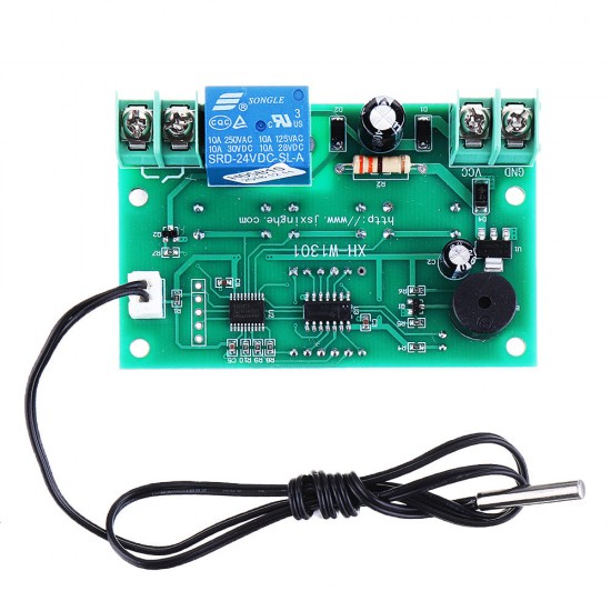 W1301 LED Digital Thermostat Temperature Control Thermometer Controller Switch Module Waterproof NTC Sensor W1301 LED Digital Thermostat Temperature Control Thermometer Controller Switch Module Waterproof NTC Sensor